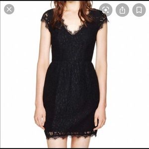 Aritizia Black babaton lace dress